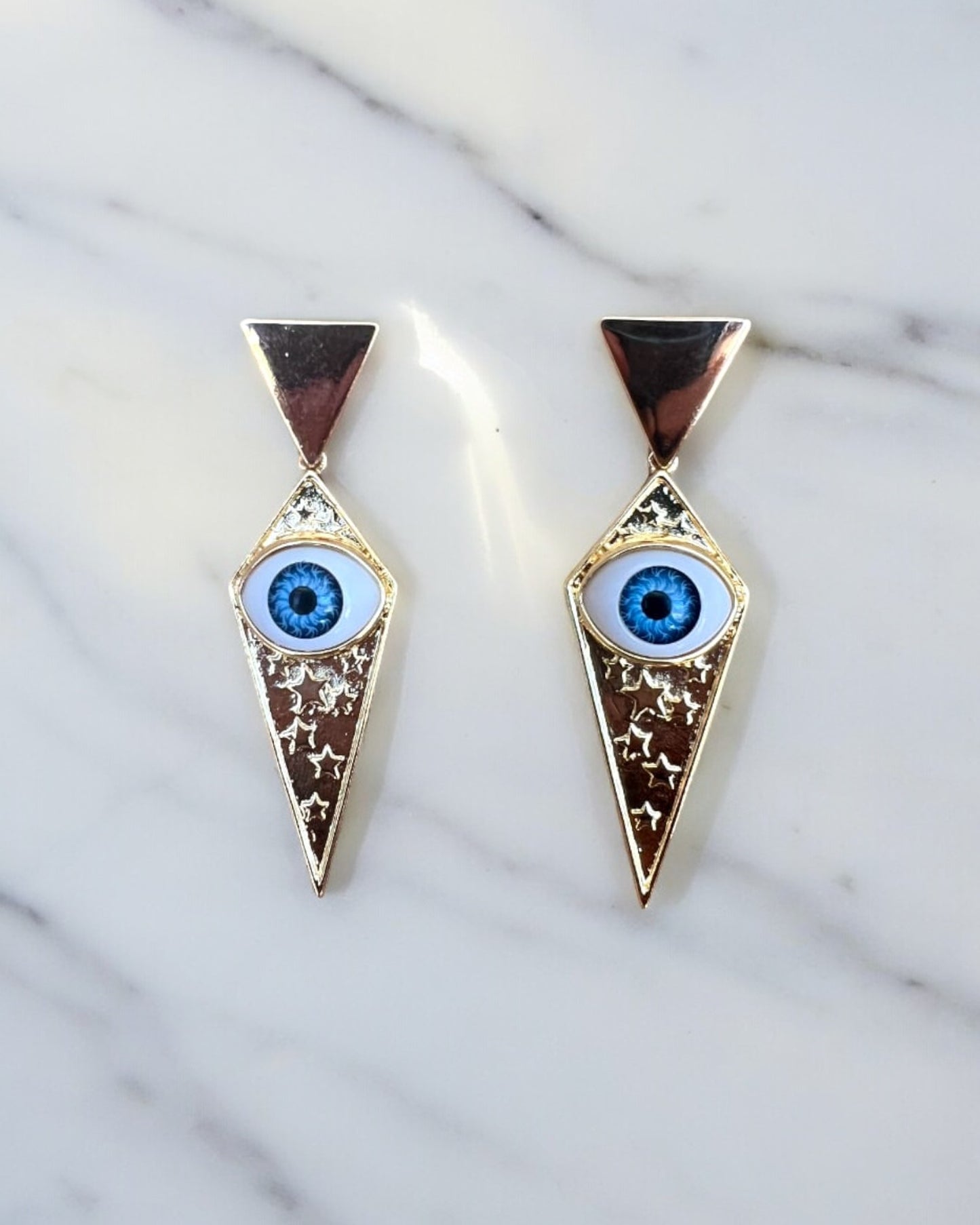 Aretes Ojo Azul