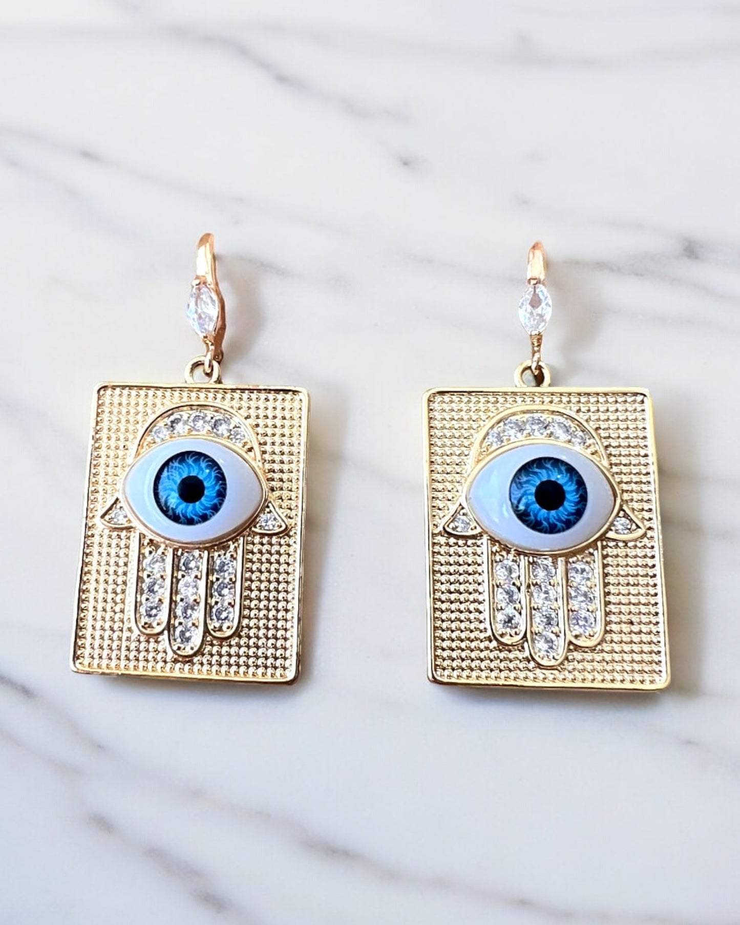 Aretes Power Eye Blue