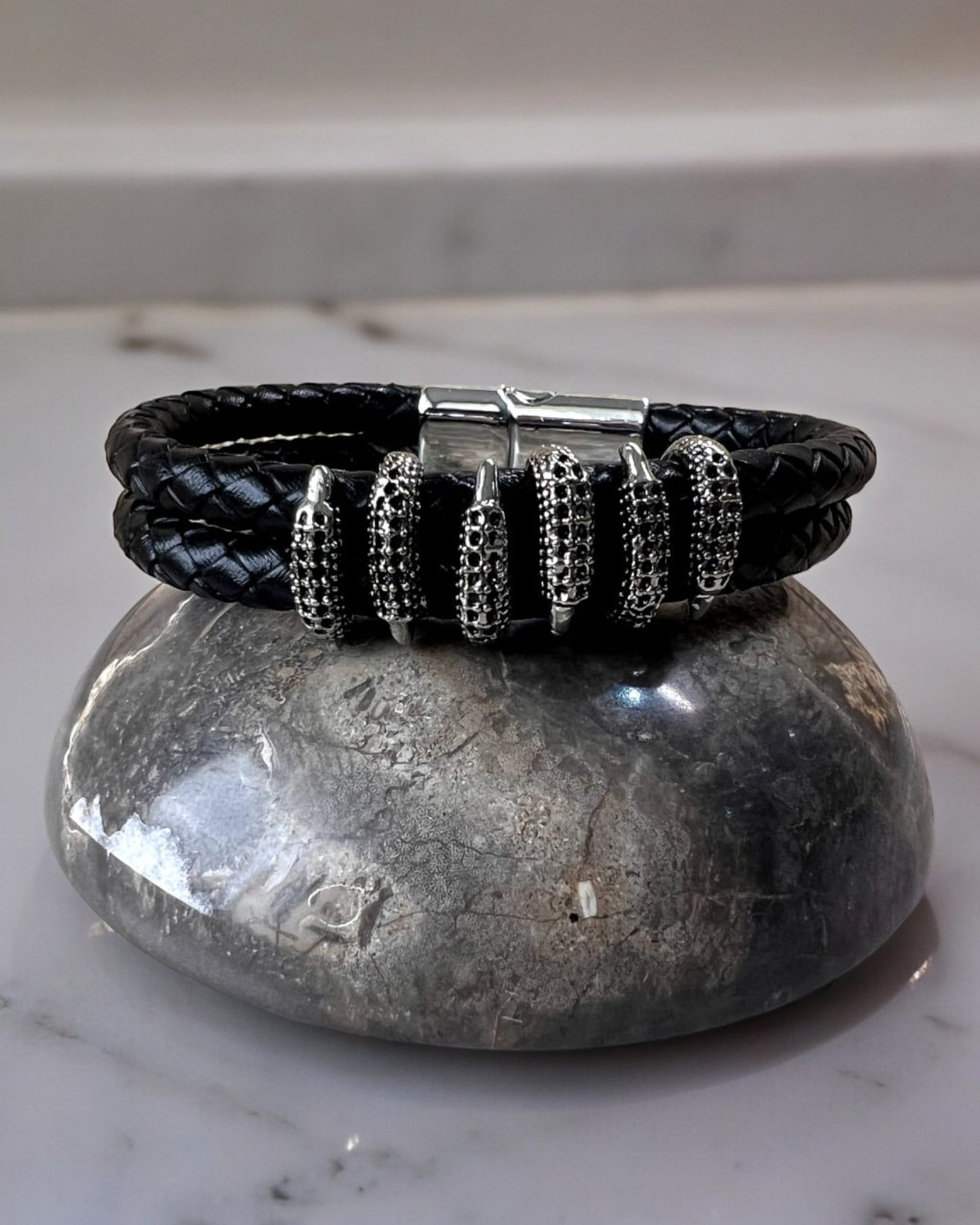 Pulsera Dragón Negra