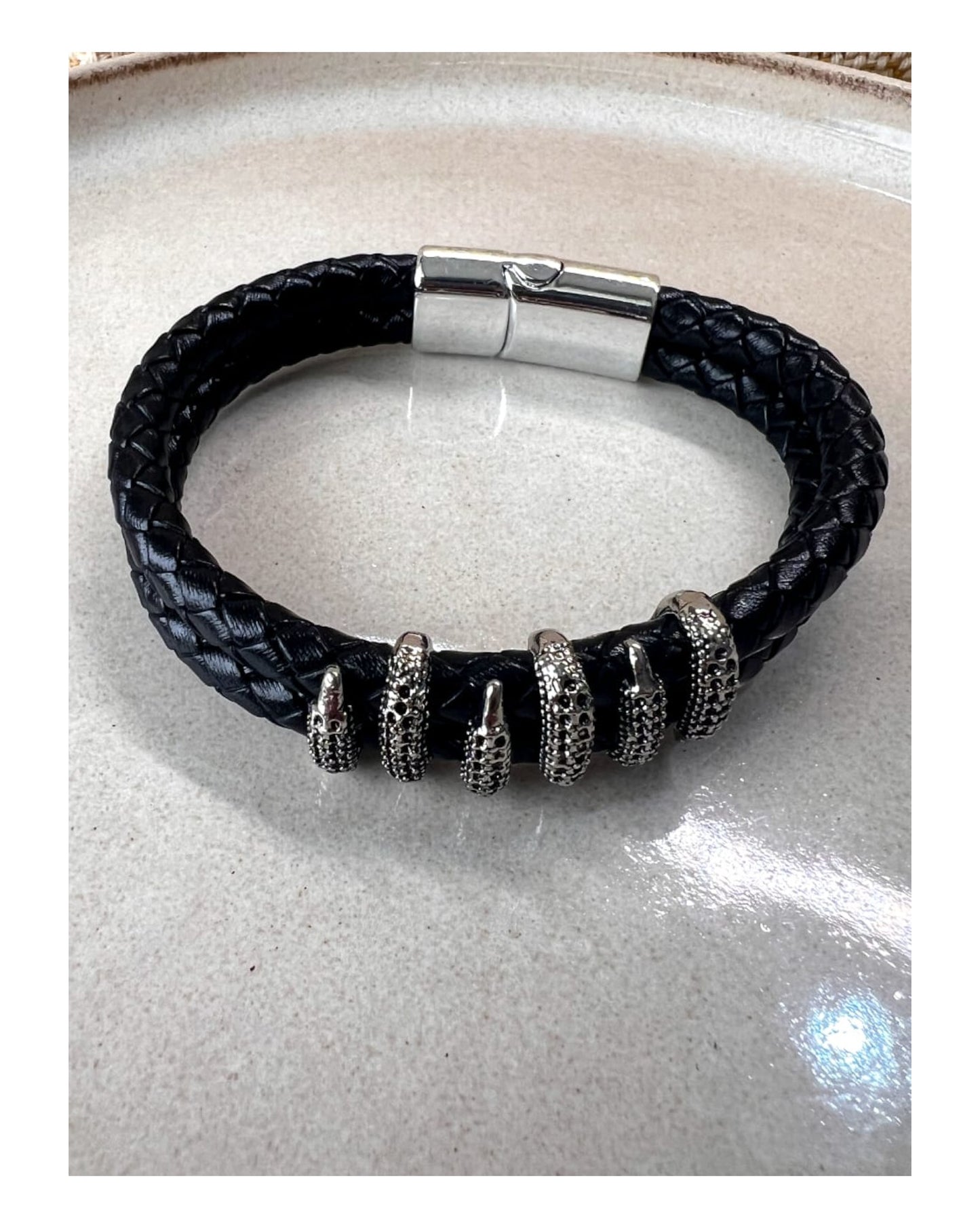 Pulsera Dragón Negra