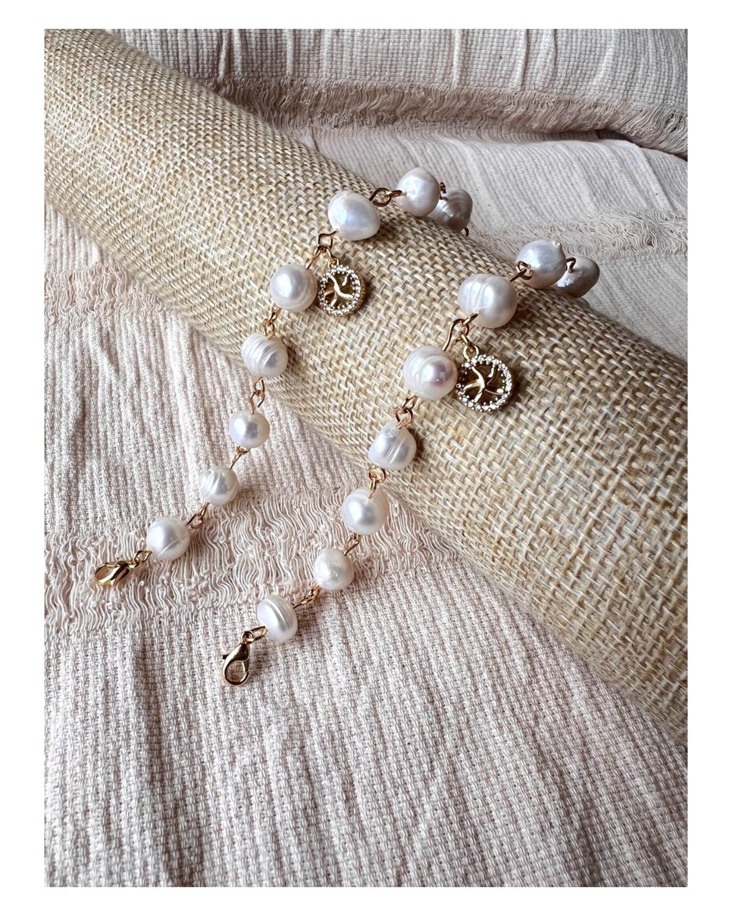 Pulsera Perla Marina