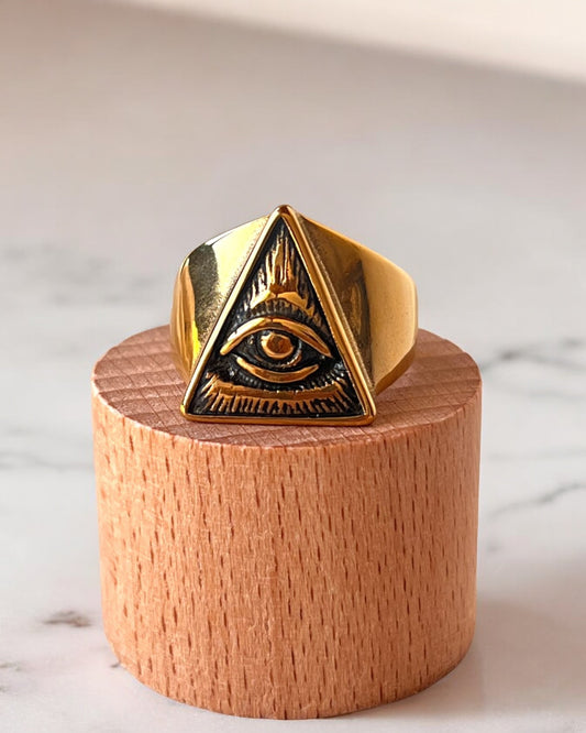 Anillo Ojo Illuminati