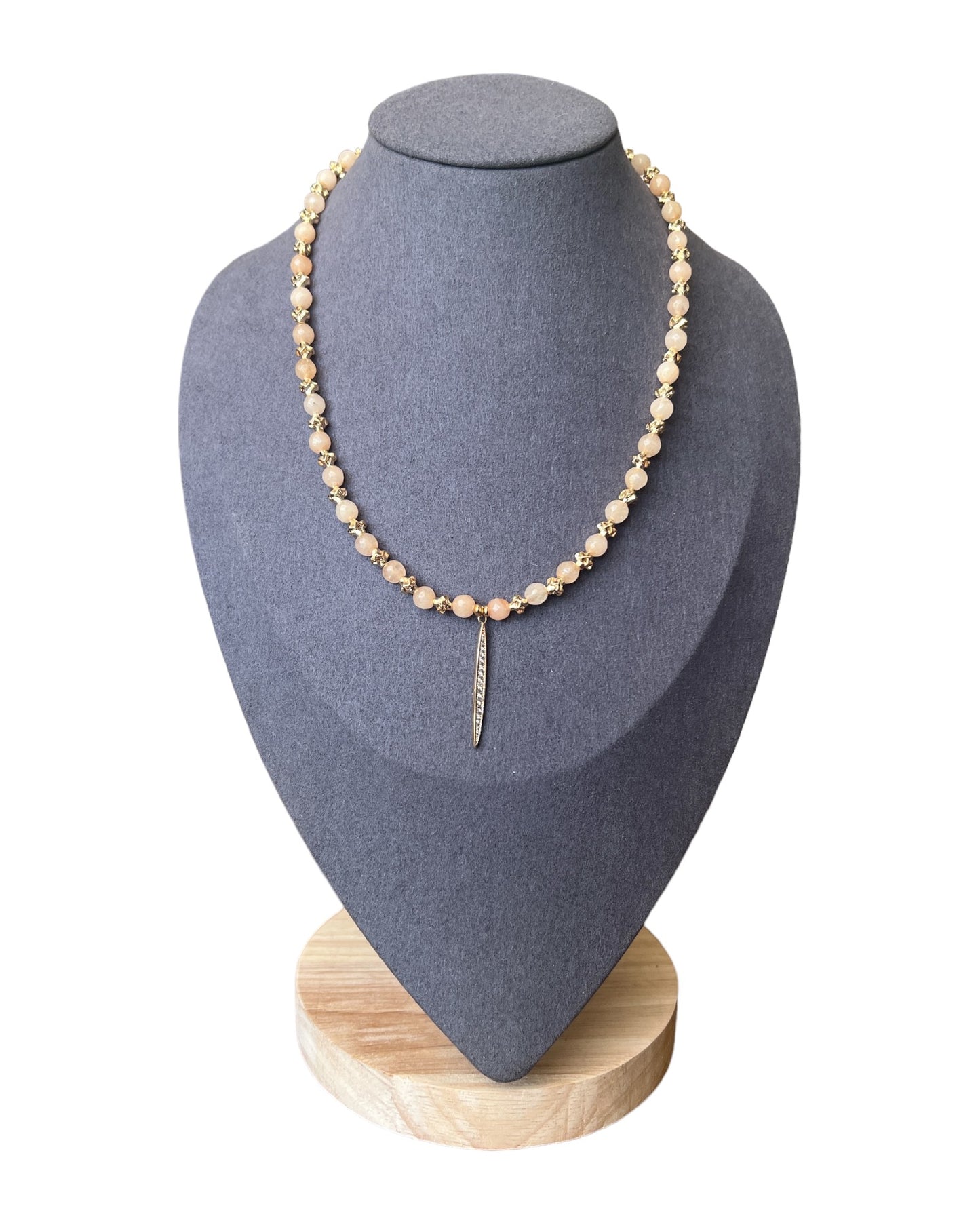 Collar Peachy Diamond